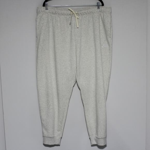 Nike Cream Sweatpants Size 2X NWT - Picture 2 of 7